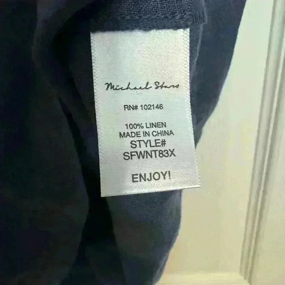 Michael Stars Eleanor Utility Dress Plus Size 2X NWT - Picture 5 of 6